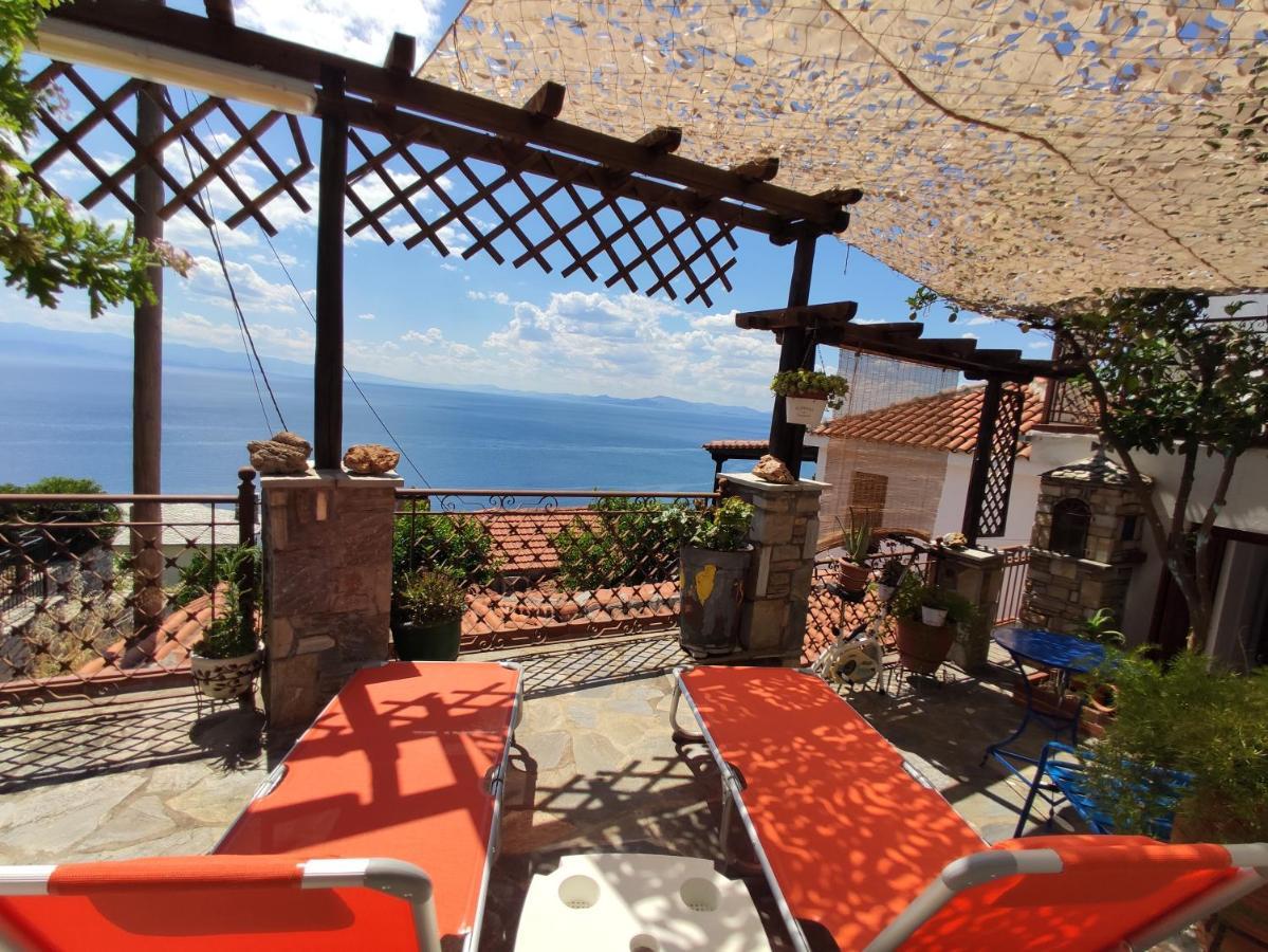 The Pagasetic Balcony - Magestic Sea Cottage Волос Экстерьер фото