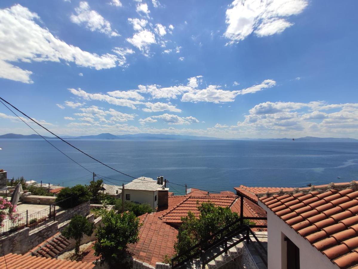 The Pagasetic Balcony - Magestic Sea Cottage Волос Экстерьер фото